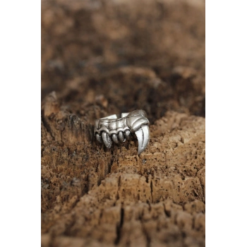 ÇOK SATAN Ayarlanabilir Diş Tasarımlı Erkek Yüzük