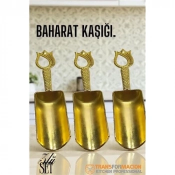 ÇOK SATAN Baharat Kaşığı 3 lü SET