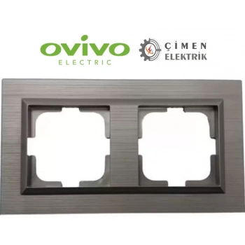 ÇOK SATAN Bakır İkili Çerçeve Quantum - Priz ve Anahtar İçin Uyumlu Çerçeve