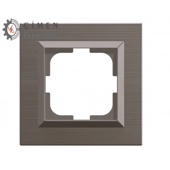 ÇOK SATAN Bakır Tekli Çerçeve Quantum - Priz ve Anahtar İçin Uyumlu Çerçeve