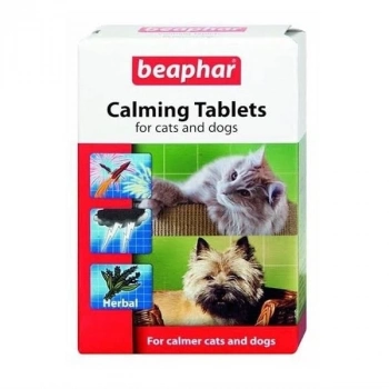 ÇOK SATAN Beaphar Calming Bitkisel Kedi ve Köpek Sakinleştirici Tablet 20 Adet