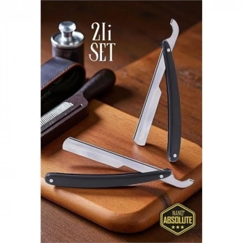 ÇOK SATAN Berber Usturası - 2 adet Türk Tipi Berber Tıraş Usturası