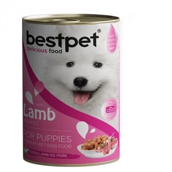 ÇOK SATAN Bestpet Kuzulu Jöleli Yavru Köpek Konservesi 400 Gr