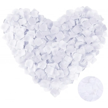 ÇOK SATAN Beyaz Renk Gül Yaprağı - 1 Paket 100 Adet