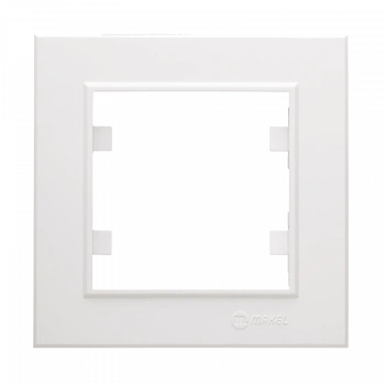 ÇOK SATAN Beyaz Tekli Çerçeve - Priz ve Anahtar İçin Uyumlu Çerçeve