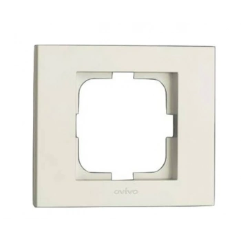 ÇOK SATAN Beyaz Tekli Çerçeve - Priz ve Anahtar İçin Uyumlu Çerçeve