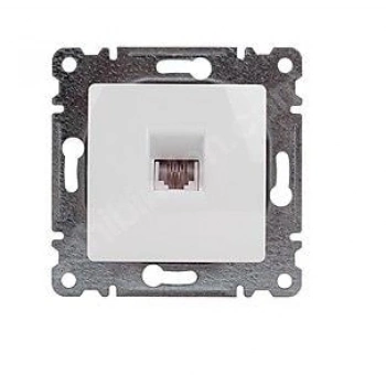 ÇOK SATAN Beyaz Telefon Prizi Nümeris Çerçevesiz - Priz ve Anahtar İçin Uyumlu Çerçeve