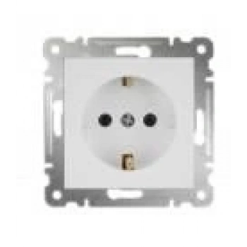 ÇOK SATAN Beyaz Topraklı Priz Çerçevesiz - Priz ve Anahtar İçin Uyumlu Çerçeve