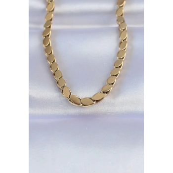 ÇOK SATAN BFS 316L Çelik Gold Renk Arpa Model Kolye