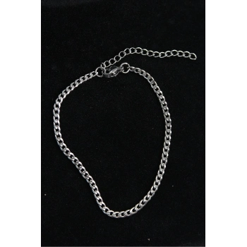 ÇOK SATAN BFS 316L Çelik İnce Klasik Model Gümüş Renk Erkek Bileklik