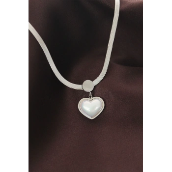 ÇOK SATAN BFS 316L Çelik İtalyan Zincir Kalp Kolye