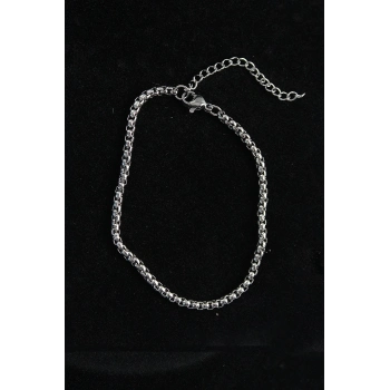 ÇOK SATAN BFS 316L Çelik Örgü Model Gümüş Renk Erkek Bileklik