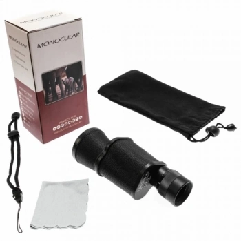 ÇOK SATAN BFS Baigish 10x40 Metal Deri Kaplamalı Rus Modeli Monoküler Dürbün