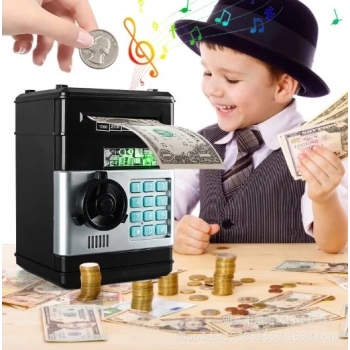 ÇOK SATAN BFS Elektronik Şifreli Kasa Otomatik Kağıt Para Alan ATM Kumbara