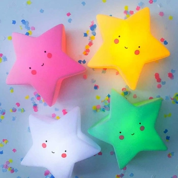 ÇOK SATAN BFS Gülen Yıldız Tasarımlı Led Işıklı Masa Lambası