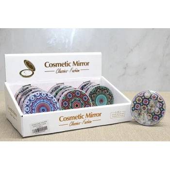 ÇOK SATAN BFS Mandala Desenli Hareketli Sulu El Aynası Alk4584