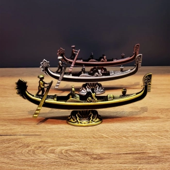 ÇOK SATAN BFS Metal Dekoratif Venedik Kayık