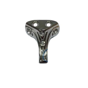 ÇOK SATAN BFS Moda Taşlı Ahşap Sandık Ayağı, Kutu Ayak 2,5 Cm - Nikel, 100 Adet