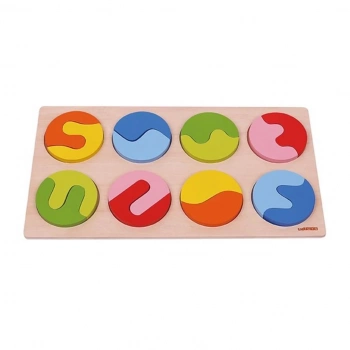 ÇOK SATAN BFS Nessiworld   1012-SKC Chiva, Parça Bütün Daire Tamamlama - Ahşap