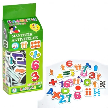 ÇOK SATAN BFS Nessiworld LC7155 Laço, Manyetik Aktiviteler - Sayılar / +3 yaş