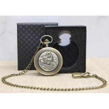 ÇOK SATAN BFS Özel Kutulu Tren Temalı Köstekli Saat Alk4670