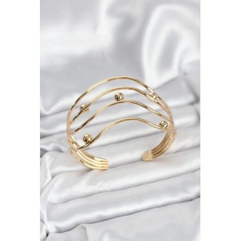 ÇOK SATAN BFS Pirinç Gold Renk Kadın Bileklik