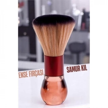 ÇOK SATAN BFS  Samur Berber Ense Fırçası Saç Temizleme Fırçası - Berber Temizlik Fırçası- Kuaför Berber Malzemesi