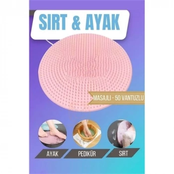 ÇOK SATAN BFS Sırt Kesesi Vantuzlu Ayak Kesesi Masajlı