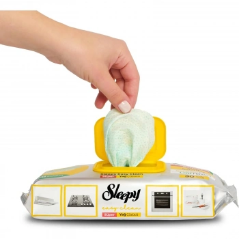 ÇOK SATAN BFS   Sleepy Yüzey Temizlik Havlusu 30 Adet Yağ Çözücü