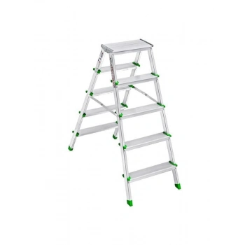 ÇOK SATAN BFS SM Saraylı 5+5 Çift Taraflı Alüminyum Merdiven