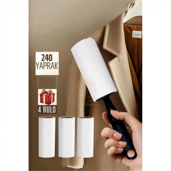 ÇOK SATAN BFS Tüy Alıcı Rulo Tüy Toplayıcı 240 Yaprak 4 Top