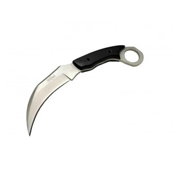 ÇOK SATAN BFS United Claw Cutter Karambit Uk 1 Siyah Outdoor Bıçak 17cm - Kılıflı, Plastik Sap