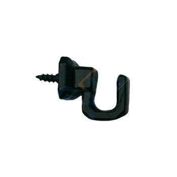 ÇOK SATAN BFS Vidalı Kanca, Askı Küçük - 15x18mm, Siyah - 100 Adet