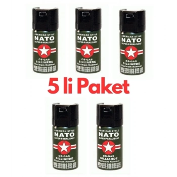 ÇOK SATAN Bıber Özsavunma Gazıı 5 Adet Birden