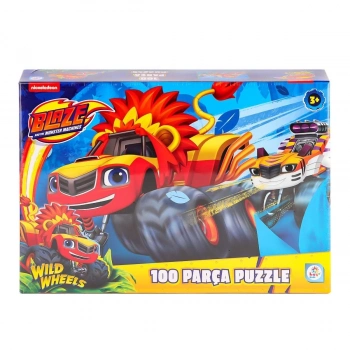 ÇOK SATAN BL0048 Blaze Monster Machines 100 Parça Puzzle