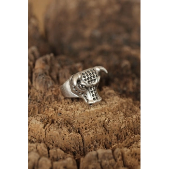 ÇOK SATAN Boğa Model Ayarlanabilir Erkek Yüzük