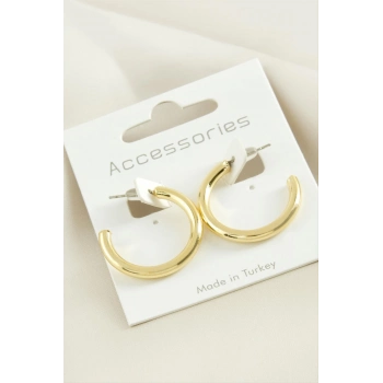 ÇOK SATAN Boru Halka Küpe 2,5 cm