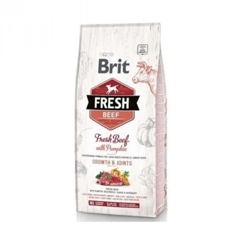 ÇOK SATAN Brit Fresh Sığır Etli ve Balkabaklı Yavru Köpek Maması 12 Kg