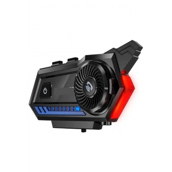 ÇOK SATAN Bt57 Motosiklet Kask Kulaklık Intercom Işıklı Motorsiklet Interkom