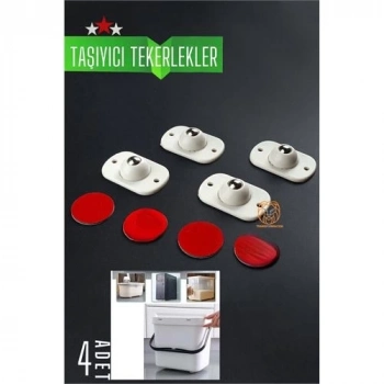 ÇOK SATAN BX Bilyeli Mini Taşıyıcı Tekerlek Seti  360D Yapışkanlı