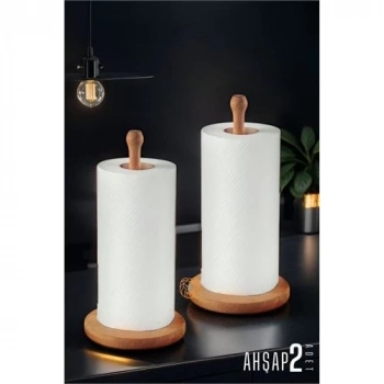 ÇOK SATAN BX Havlu Kağıt Tutucu Ahşap 2 ADET