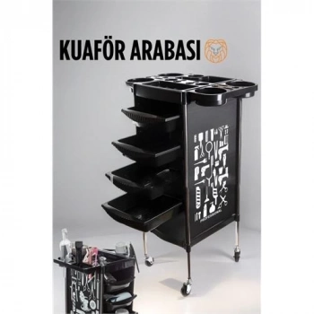 ÇOK SATAN BX Raflı Kuaför Arabası Absolute Professional