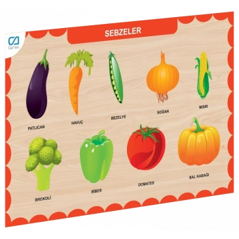 ÇOK SATAN CAAHS-3205 CA GAMES AHŞAP SEBZELER BUL-TAK