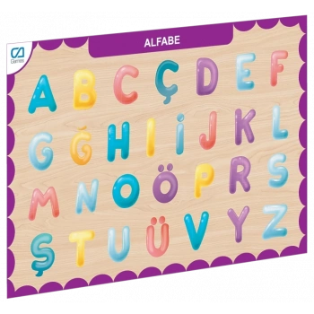 ÇOK SATAN CAAHS-3208 CA GAMES AHŞAP ALFABE BUL-TAK