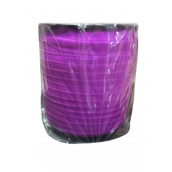 ÇOK SATAN Çamaşır Lastiği Düz 1 cm  1 Metre Mor