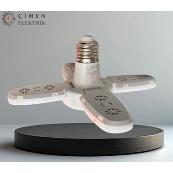 ÇOK SATAN CATA CT 1151 Pervane 30W Led Ampul 6500K Beyaz Işık E27 Duy