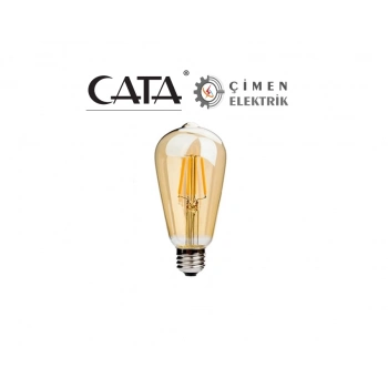 ÇOK SATAN CATA CT 4350 4W Led Ampul 2700K Amber E27 Duy