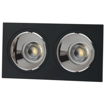 ÇOK SATAN CATA CT 5054 Jaguar Siyah Platin İkili Spot Kasası