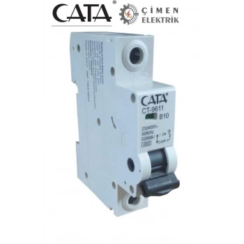 ÇOK SATAN CATA CT 9611 1X10A B 4.5Ka Tipi Otomatik Sigorta