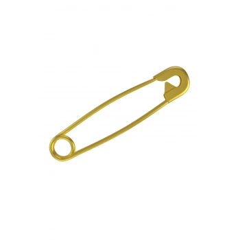 ÇOK SATAN Çengelli İğne 3 cm Altın Renk 50 Adet